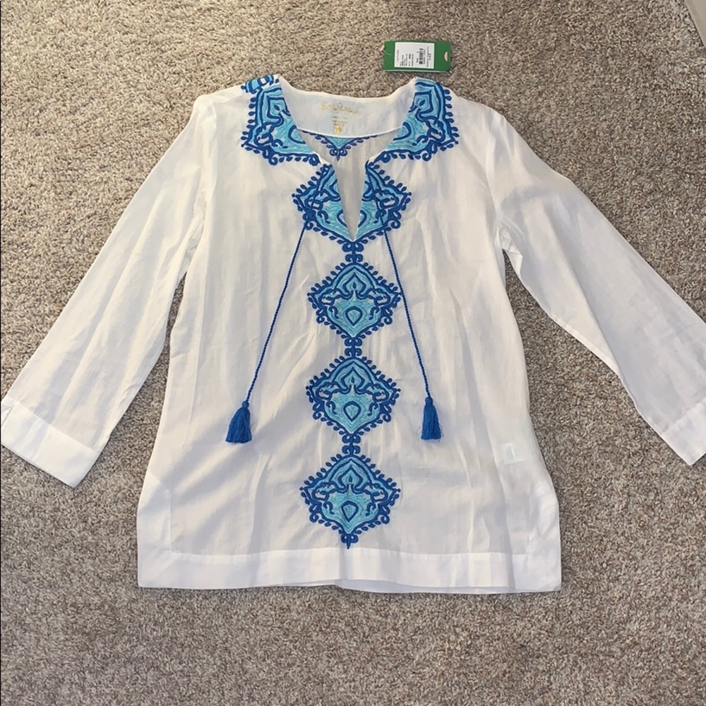 Lilly Pulitzer Amelia Island Tunic, Small, BNWT